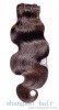 Human hair weft-body wave