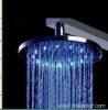 led color changing overhead shower