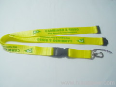 shinny nylon lanyards