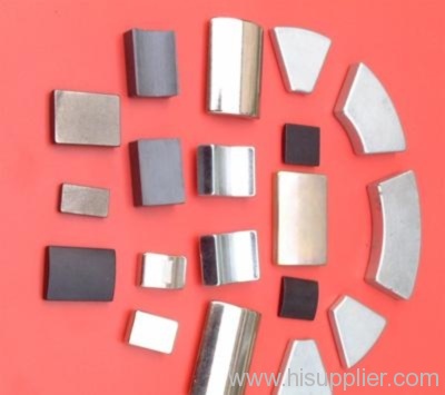 High quality sintered ndfeb permanent segment magnet