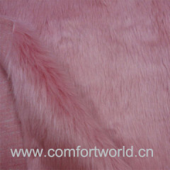 Pink Faux Fur Fabric