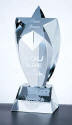 crystal trophy