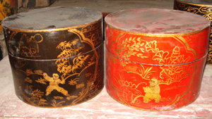 classical painted box