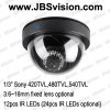 Color IR Dome CCD Cameras