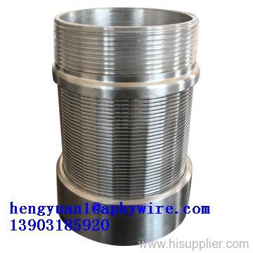 Rod based continous slot welded wedge wire screen