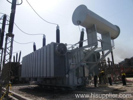 230kV 120MVA Three Phases Power transformer for Iran market