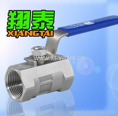 stainless steel 1pc ball valve