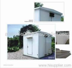 Prefabricated telecom shelter