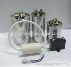 AC motor capacitor (for air conditioner, washer and lamps)