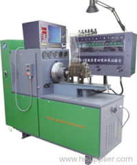 Screen display oil quantity type test bench