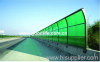 polycarbonate hollow panel for sound insulation of highway
