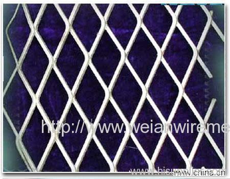 Weian Brand Galvanized Expanded metal mesh