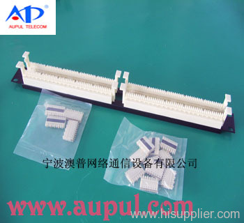 100 pairs 110 wiring block with panel