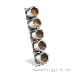 Magnetic Artisan Salt and Spice Rack