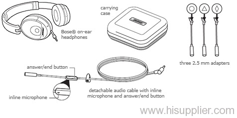 Bose in-ear OE headphones