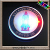 Flashing badge pin