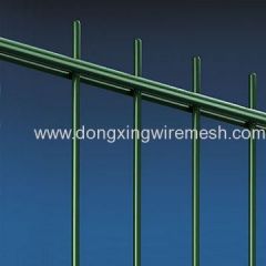 double wire mesh fence
