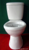 Two Pieces Washing Down Closetool Squatting WC Pan Toilets Seats
