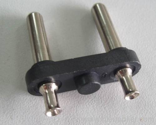 Mid-Eastern Cable Plug Insert with hollow brass pins