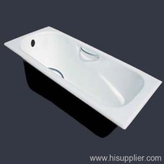 Enameled Cast Iron Bathtub