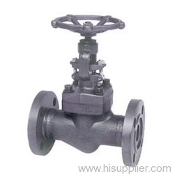 Flange and butt-welded globe valve