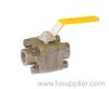 Forged steel ball valve