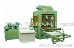 Ground brick making machine