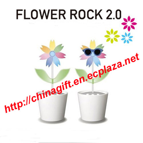 Flower Rock 2.0 LED lighting and speaker