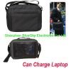 Solar Bag can charge Laptop or mobile phone or other electronic product