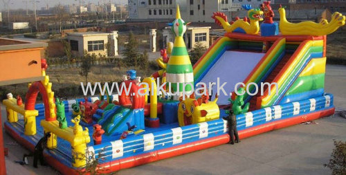 Inflatable Giant Fun City