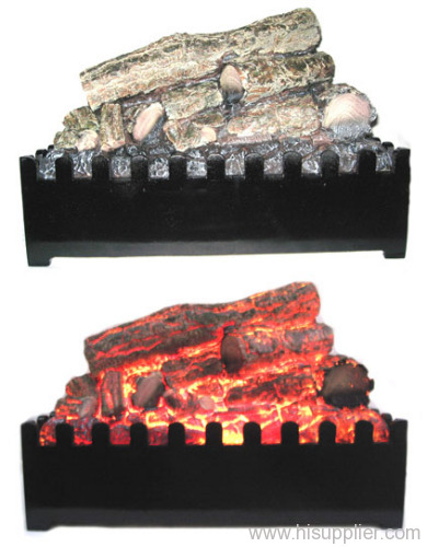 polyresin electric fireplace