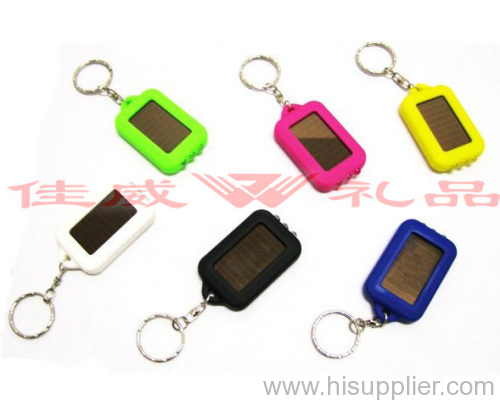 Solar LED Keychain