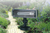 Cast aluminium outdoor garden light