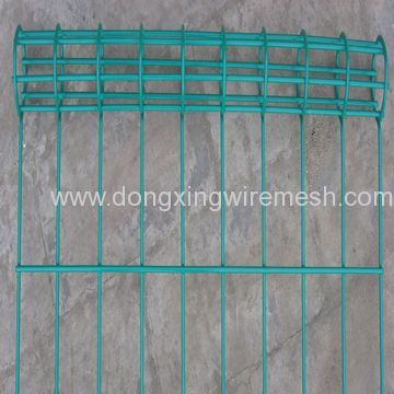 double loop wire mesh fence