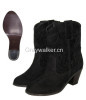 ladies fashion leather boots