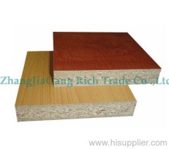 Melamine particle board