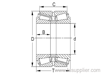 Double row taper roller bearings in well performance