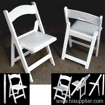 Padded Resin Folding Chairs