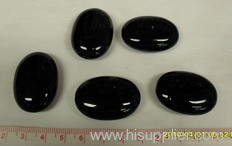 Black Onyx oval 25x35x12mm