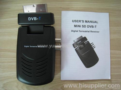 MPEG-4 Scart mini DVB-T Receiver with PVR