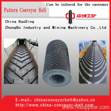 Patterned Conveyor belt