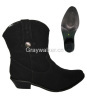 ladies fashion leather boots
