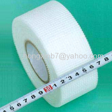 Self-adhesive fiberglass mesh