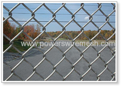 Galvanized Chain Link Fence