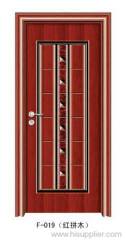 steel wood door