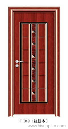 steel wood door