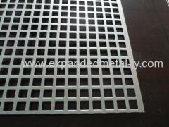 Square Hole Punched Mesh