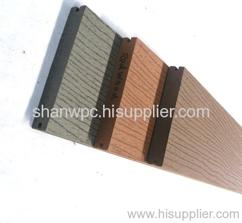 wood plastic composite decking floor