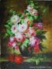 still life,flowers,classical oil painting,canvas painting