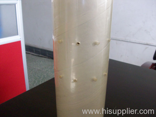 PVC cling film with perforated holes